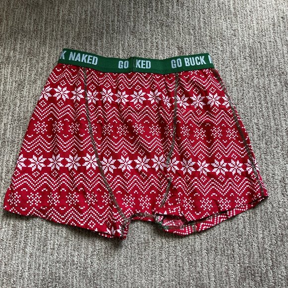 Men's Medium Duluth Buck Naked Lightweight Boxer Shorts Red - Picture 3 of 3